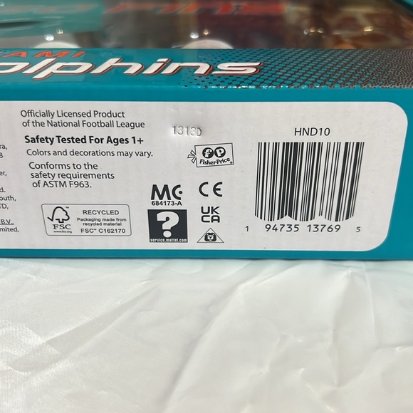 Little People Collector Set - NFL Miami Dolphins (NIB) - Picture 4 of 6